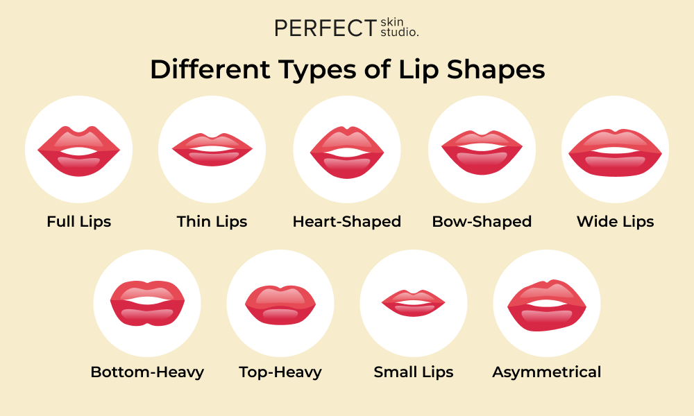 Different Types of Lip Shapes